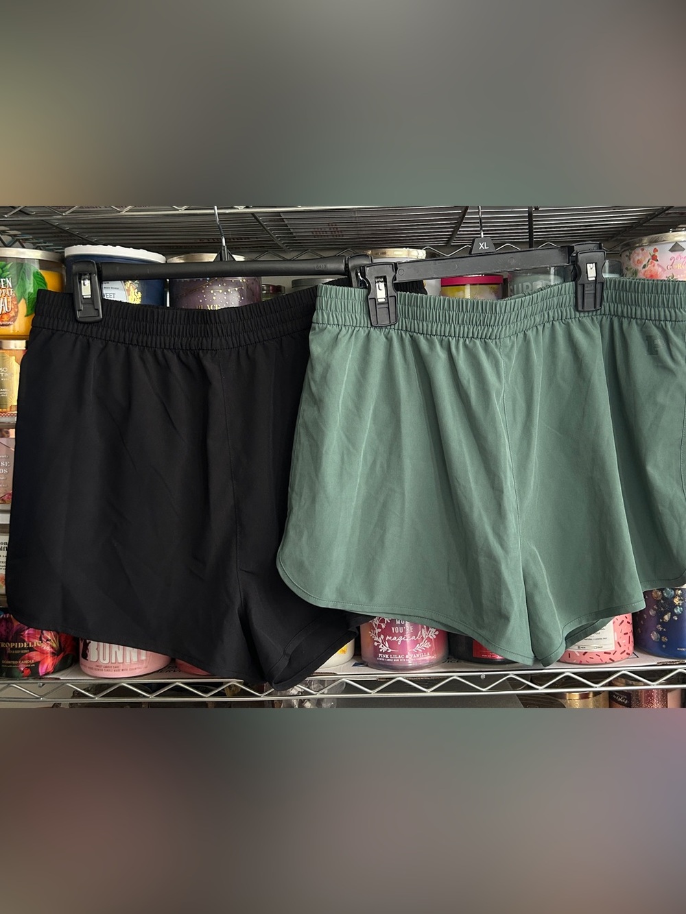 2 Pair VS Pink Athletic Shorts